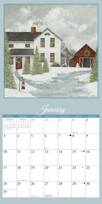 2027 Willow Creek Country Life - Artisan Series 12" x 12" Monthly Wall Calendar, Assorted Colors (65150)