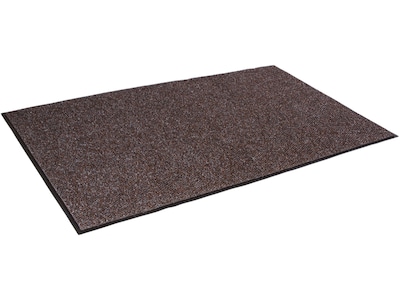 Crown Mats Marathon Indoor Mat, 48 x 72, Dark Brown (MN 0046DB)