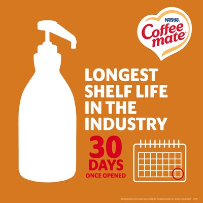 Coffee mate Salted Caramel Chocolate Lactose Free Liquid Creamer, 50.7 fl. oz. (12323367)