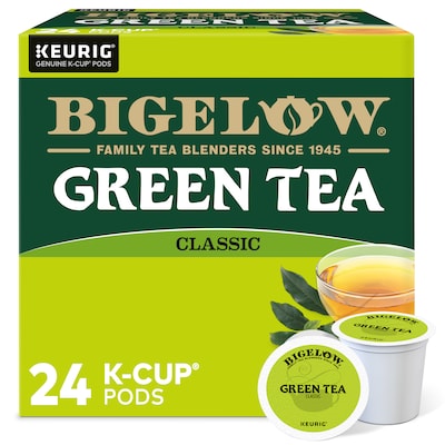 Bigelow Classic Green Tea, 0.10 oz. Keurig® K-Cup® Pods, 24/Box (6085)