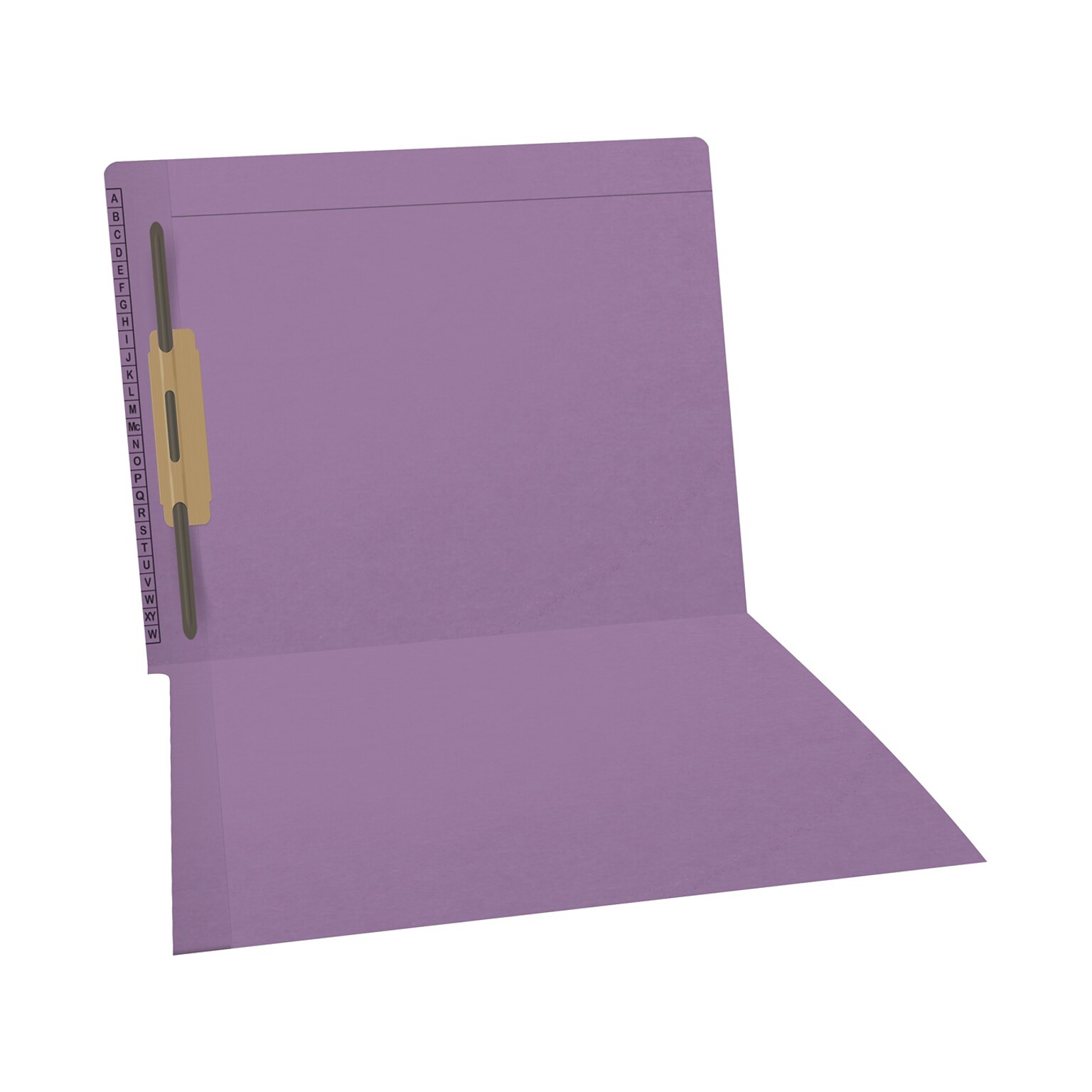 Medical Arts Press Reinforced Classification Folder, 1 3/8 Expansion, Letter Size, Lavender, 50/Box (F1170-LAV-1)