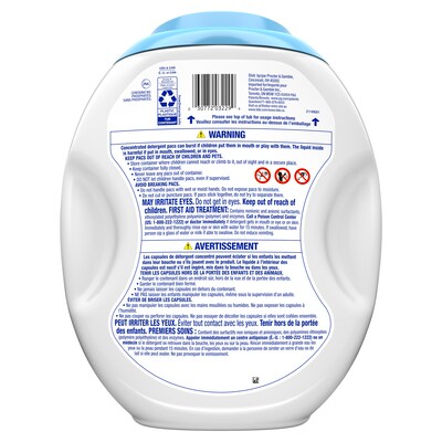 Tide PODS Free & Gentle HE Laundry Detergent Capsules, 83 oz., 112 Capsules/Pack (03229)