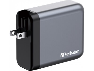 Verbatim USB Type-C Wall Charger, Gray/Black (32203)