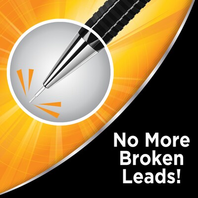 BIC Break Resistant Pro Mechanical Pencil, #2 Hard Lead (MVR7P1-BLK)