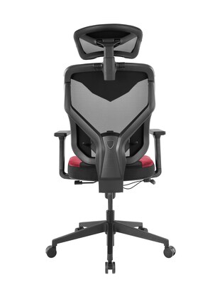 Tempur-Pedic Blaze Fabric Gaming Chair, Black/Red (TP-BLAZE-RED)