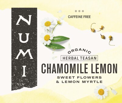Numi Chamomile Lemon Herbal Tea Bags, 18/Box (10150)