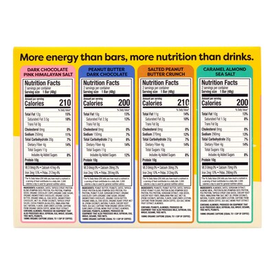 Quantum Gluten Free Energy Squares Variety Pack, 8/Pack (381-00007)