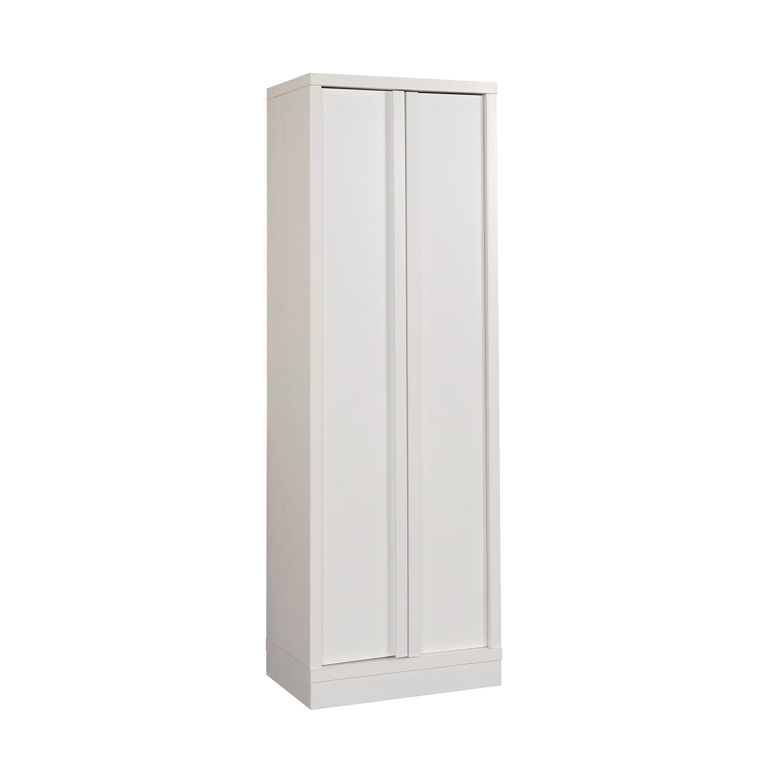 Sauder Merton Hall 71H Storage Cabinet with 5 Shelves, White (443668)