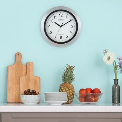 La Crosse Technology Atomic Wall Clock, 12"Dia. (WT-3129S)