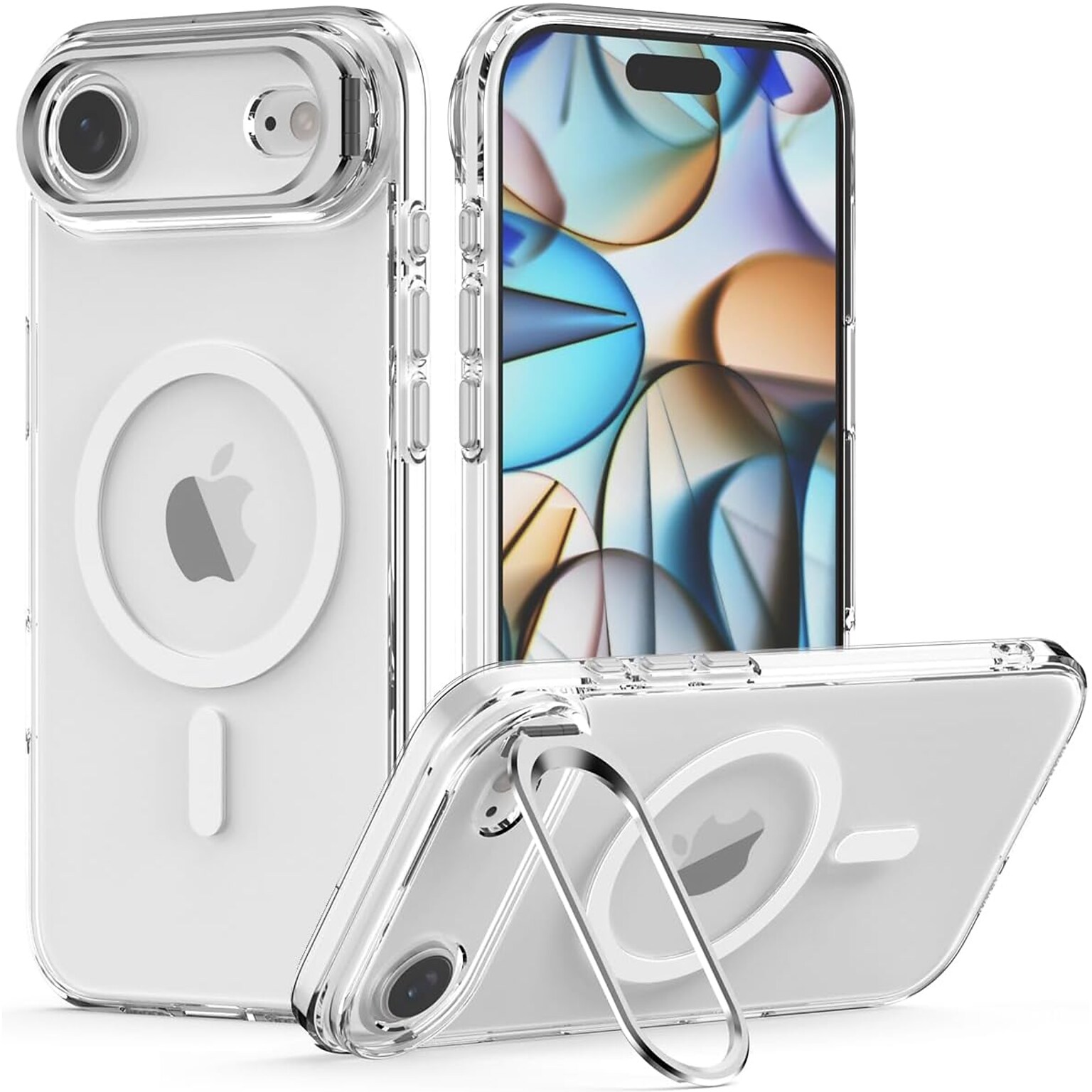 SaharaCase Venture Series MagSafe Compatible Phone Case for iPhone 17 Air, Shock Absorbing, Clear (CP00951)