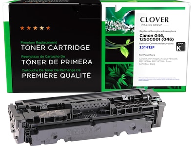 Clover Imaging Group Remanufactured Black Standard Yield Toner Cartridge Replacement for Canon 046 (1250C001)