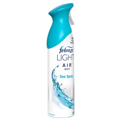 Febreze Light Odor-Fighting Air Freshener, Sea Spray, 8.8 fl oz 