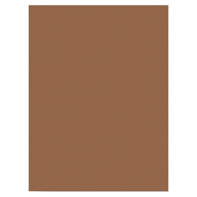 Prang 9" x 12" Construction Paper, Brown, 50 Sheets/Pack, 10 Packs/Bundle (PAC6703-10)
