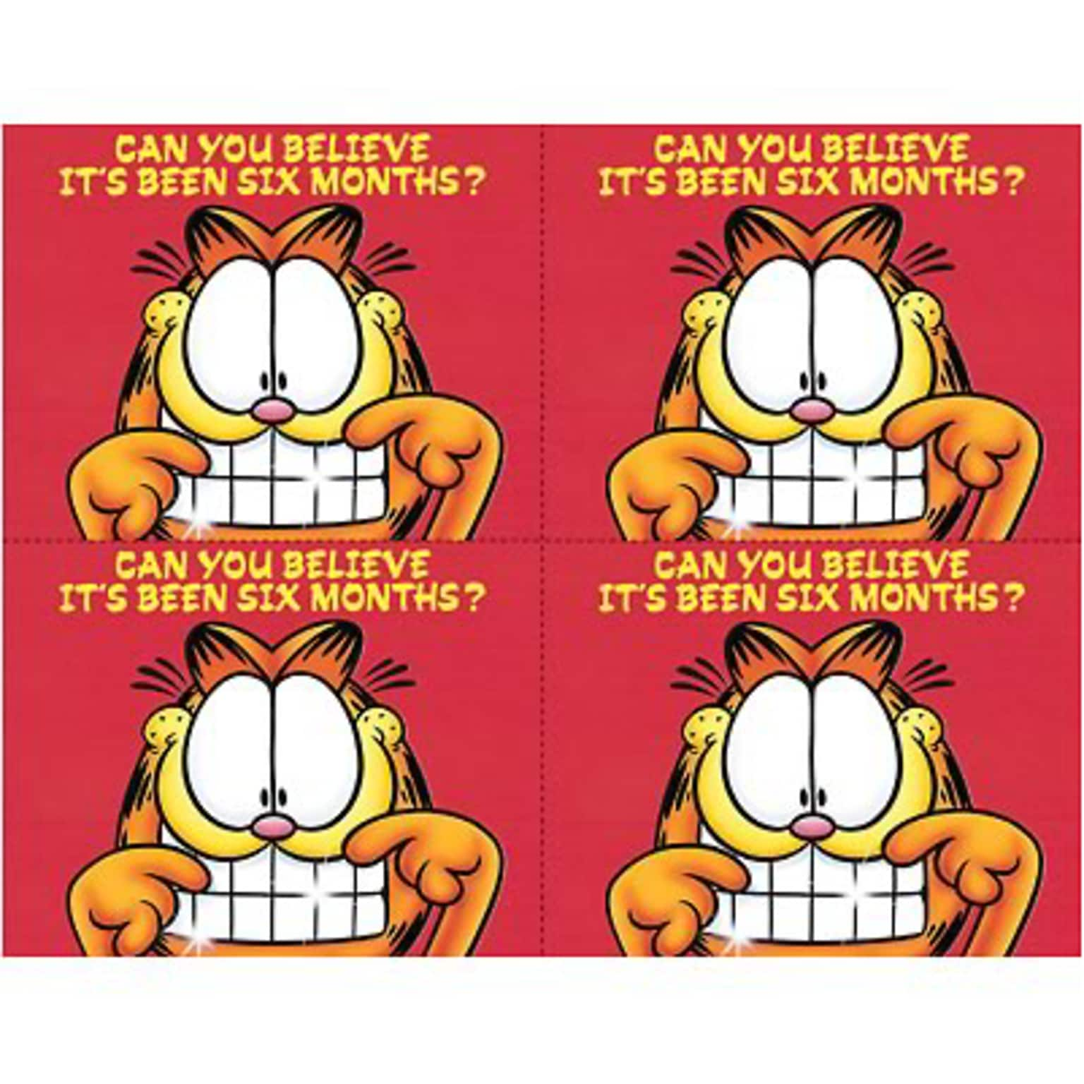 Garfield Dental Laser Postcards;  Can You Believe?