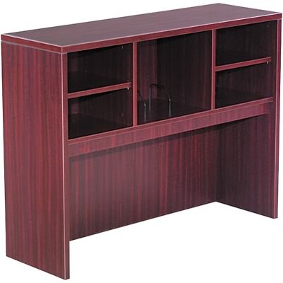 Alera™ Valencia Series Executive Suites in Mahogany; Open Storage Hutch, 48W