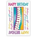 Medical Arts Press® Chiropractic Standard 4x6 Postcards; Happy Birthday Spine
