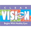 Medical Arts Press® Eye Care Standard 4x6 Postcards; Clear Vision/Healthy Eyes