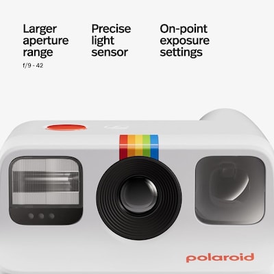 Polaroid Go Generation 2 Everything Box - Mini Instant Camera and Film Bundle (16 Photos Included) - White(6282)