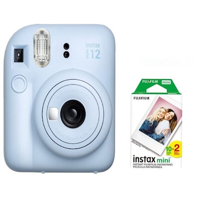 Fuji Mini 12 Instax Camera Kit - (Pastel Blue)