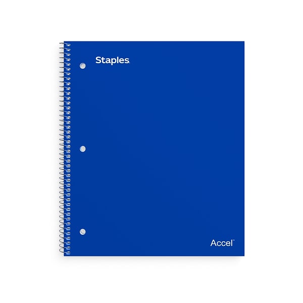 5CENT 他11枚 Staples Premium Poly 5-Subject Notebook, 8.5