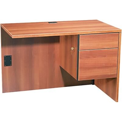 Global® Adaptabilities™ Office Collection in Honey Finish; Right Return