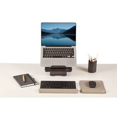 Fellowes Breyta Foam Mouse Pad/Wrist Rest Combo, Sand (100145443)
