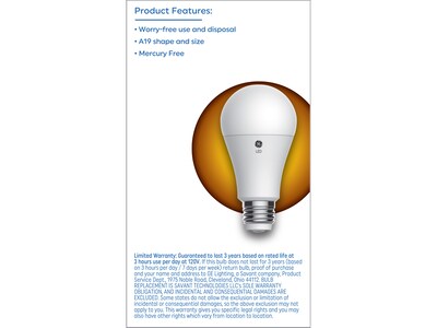 GE 17 Watt Soft White LED General-Purpose Bulb (24569006)