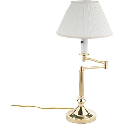 Ledu Brass Swivel Arm Incandescent Lamp