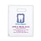 Medical Arts Press® Dental Personalized Small 2-Color Supply Bags; 7-1/2 x 9, Dental Supplies Larg