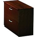 Mayline® Corsica Collection In Mahogany; 2-Drawer Lateral file