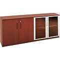 Safco® Corsica Collection In Sierra Cherry; Low Wall Cabinet