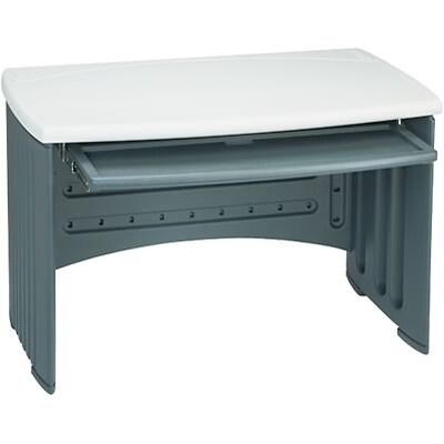 Iceberg 46 Dent and Scratch Resistant Computer Desk, Silver (ICE73002)