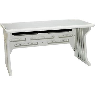 Iceberg® Aspira Modular Furniture Collection in Platinum; Workstation Table, 60