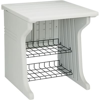 Iceberg® Aspira Modular Furniture Collection in Platinum; Printer Stand