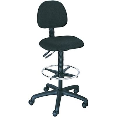 Safco® Trenton Multi-Task Swivel Stools With Spring Action Back; Black