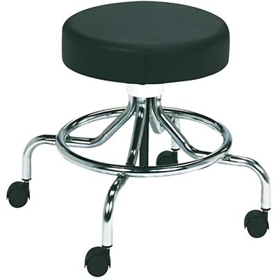 Safco® Vinyl Screw Lift Stools; Low Base
