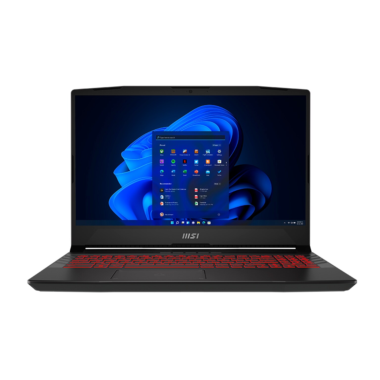 MSI Pulse GL66 12UEK-688 15.6 Laptop, Intel Core i9, 32GB Memory, 1TB SSD, Windows 11 Pro (PULSEGL6612688)