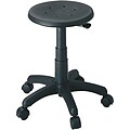 Safco® Industrial Office Stool; Black