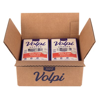 Volpi Roltini Singles, Uncured Pepperoni & Mozzarella, 1.5 oz, 24/Pack (220-02486)