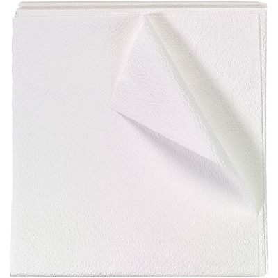 Medical Arts Press® Disposable White Drape Sheets; 3-Ply, 40x72