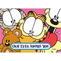 Garfield Eye Care Standard 4x6 Postcards; Our Eyes Adore You