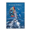 Medical Arts Press® Eye Care Standard 4x6 Postcards; Sailboat, Clear Vision