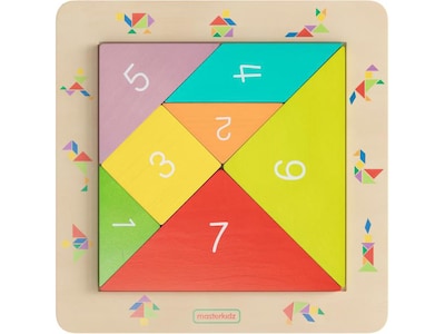 Flash Furniture Bright Beginnings Tangram Shape Learning Board (MK-MK00538-GG)