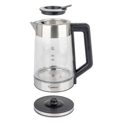 Capresso H20 Select 8.5-Cup Glass Kettle, Clear (244.05)