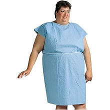 TIDI® Ultimate Gowns; XL, Light Blue, 50/Carton