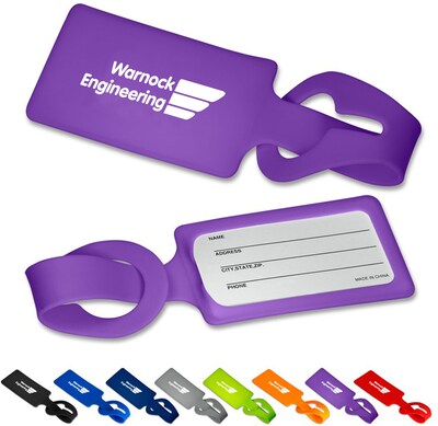 Custom Silicone Luggage Tag