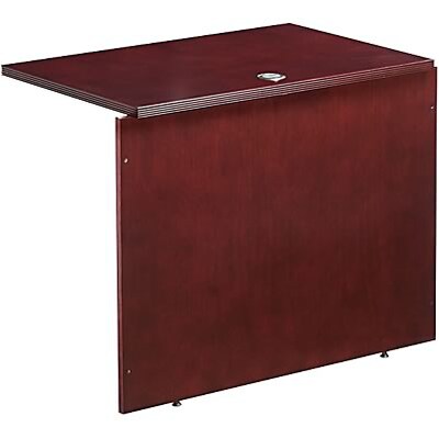 Alera™ Verona Veneer Office Collections in Mahogany; Universal Bridge Shell, 29-1/2Hx36Wx24D