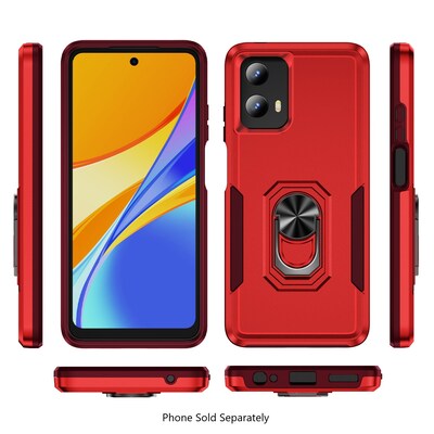 SaharaCase Raider Series ArmorPro Case for Motorola G 5G (2024), Viper Red (CP00568)