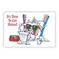 Toothguy® Dental Standard 4x6 Postcards; Time to Get Shined