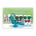 Toothguy® Dental Standard 4x6 Postcards; Looking Forward